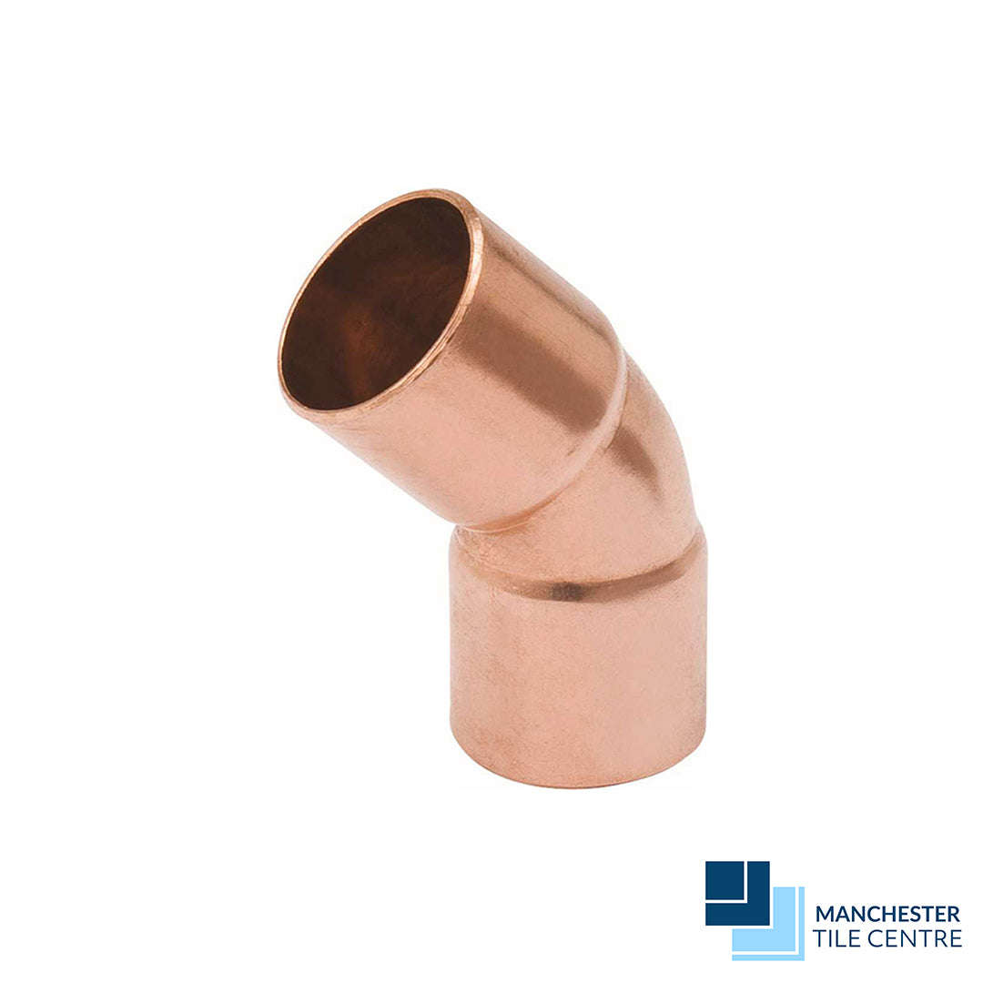 45 Degree Elbow End Feed - Plumbing Supplies by Manchester Tile Centre