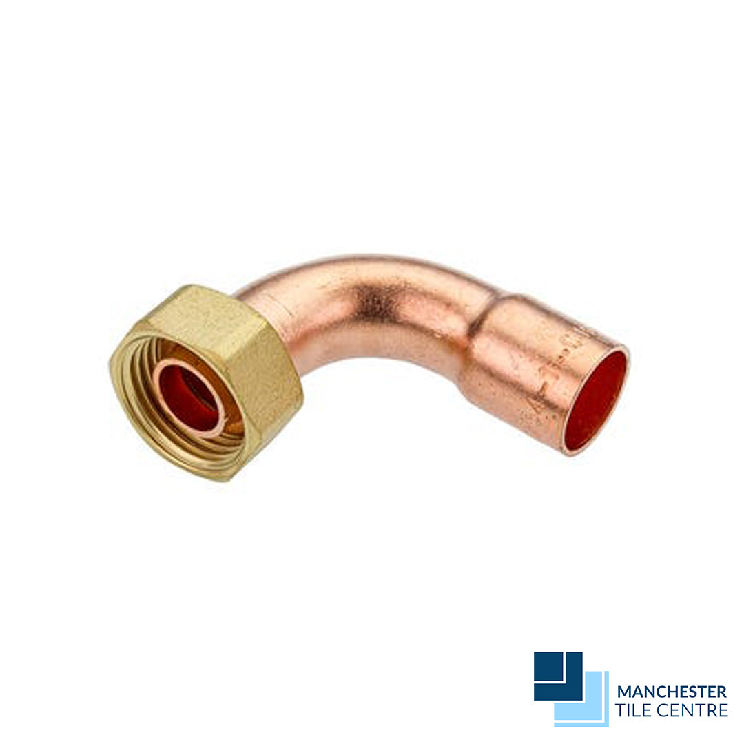 Bent Cylinder Union End Feed - Plumbing Supplies by Manchester Tile Centre