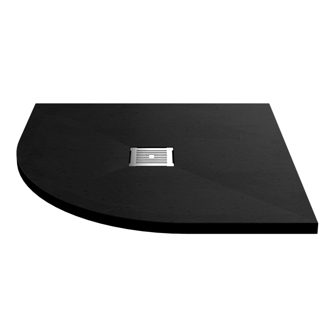 Black Slate Slimline Shower Tray