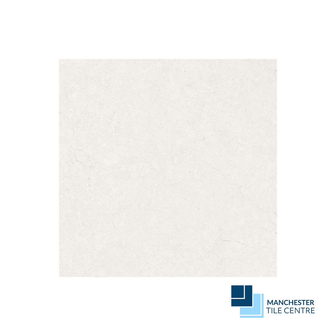Dual White Floor Tile Range by Manchester Tile Centre