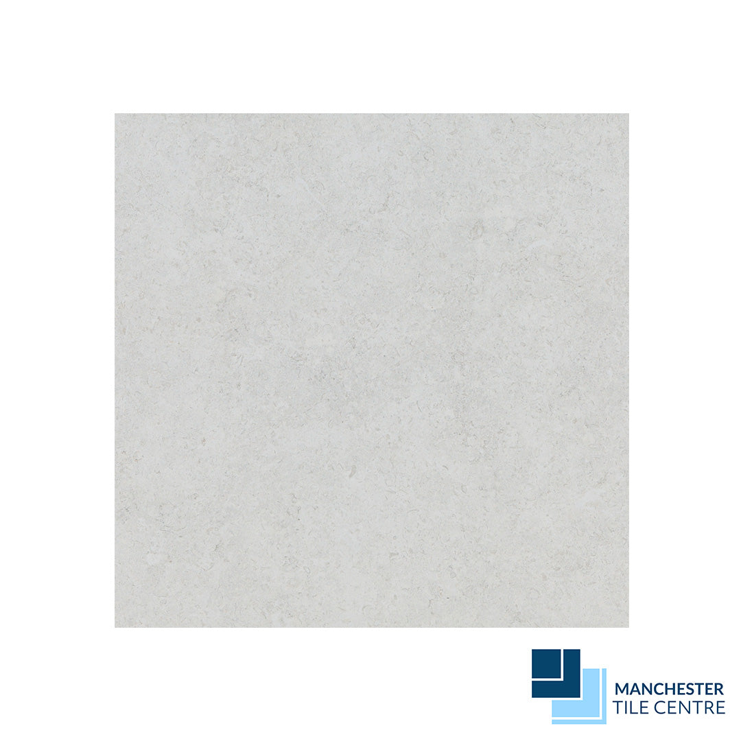 Etienne White Floor Tiles by Manchester Tile Centre