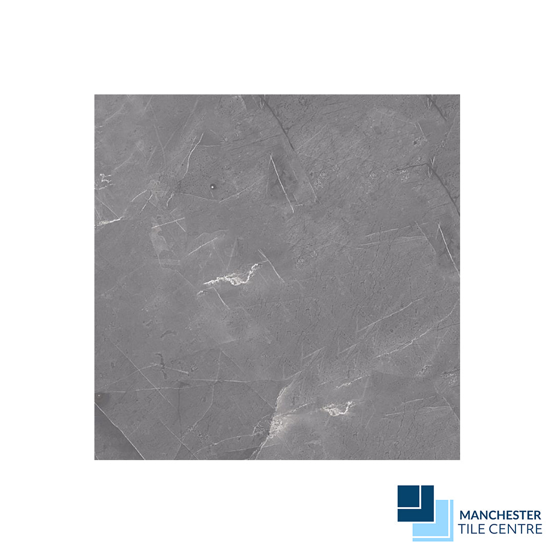 Ferro Dark Wall and Floor Tiles by Manchester Tile Centre