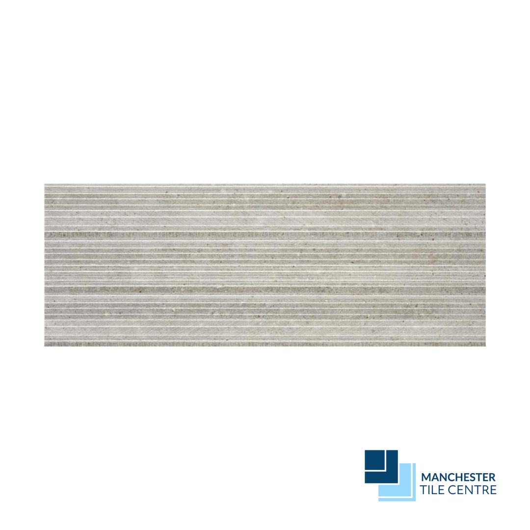 Glamstone Grey Decor Wall Tile Range by Manchester Tile Centre