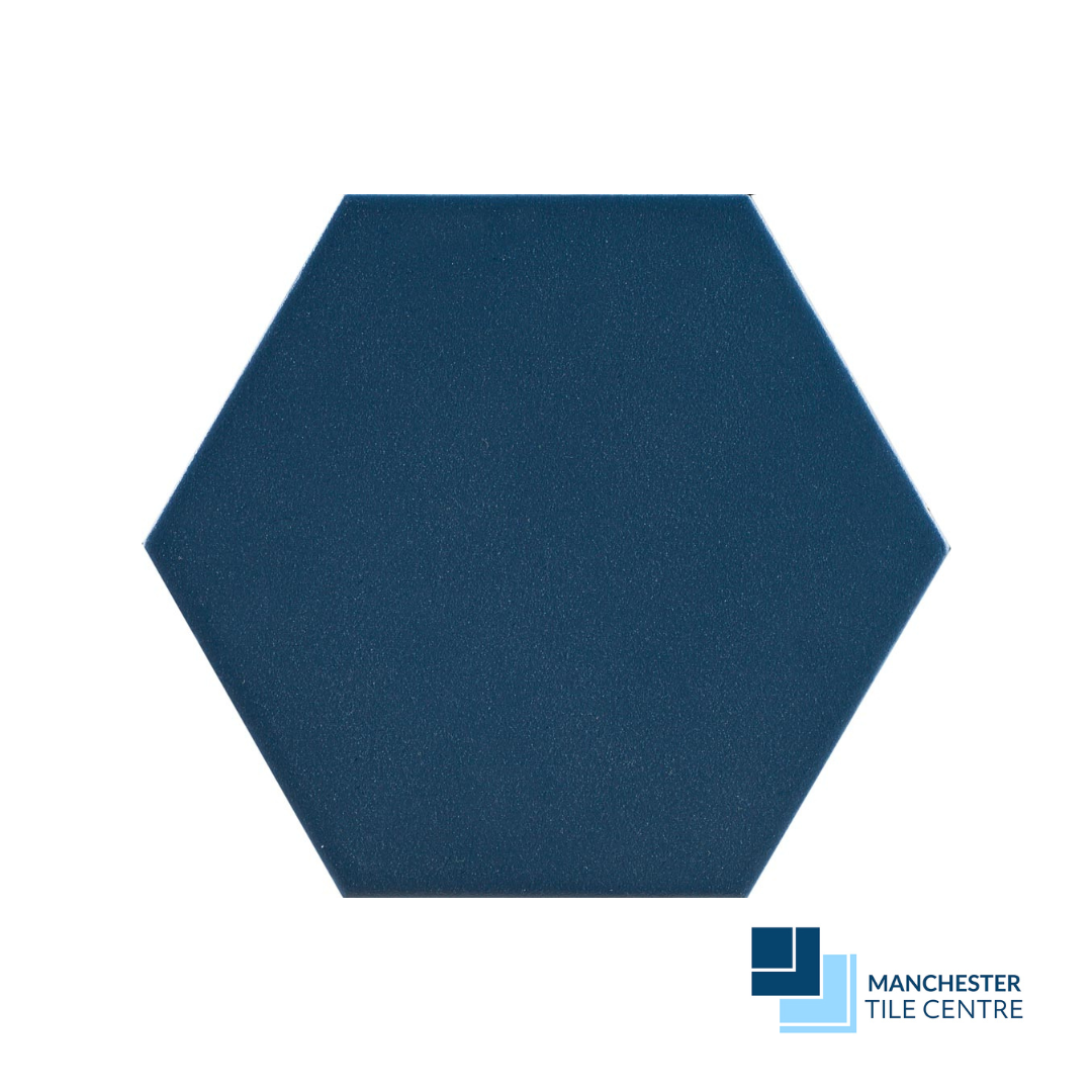 Mayfair Navi Hex Tile Range by Manchester Tile Centre