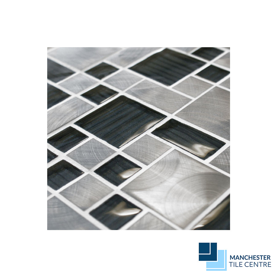 Metal Works Mercury Glass Tile Range by Manchester Tile Centre