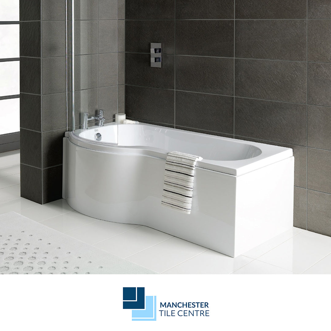 P-Shaped Bath - Bathroom Furniture by Manchester Tile Centre