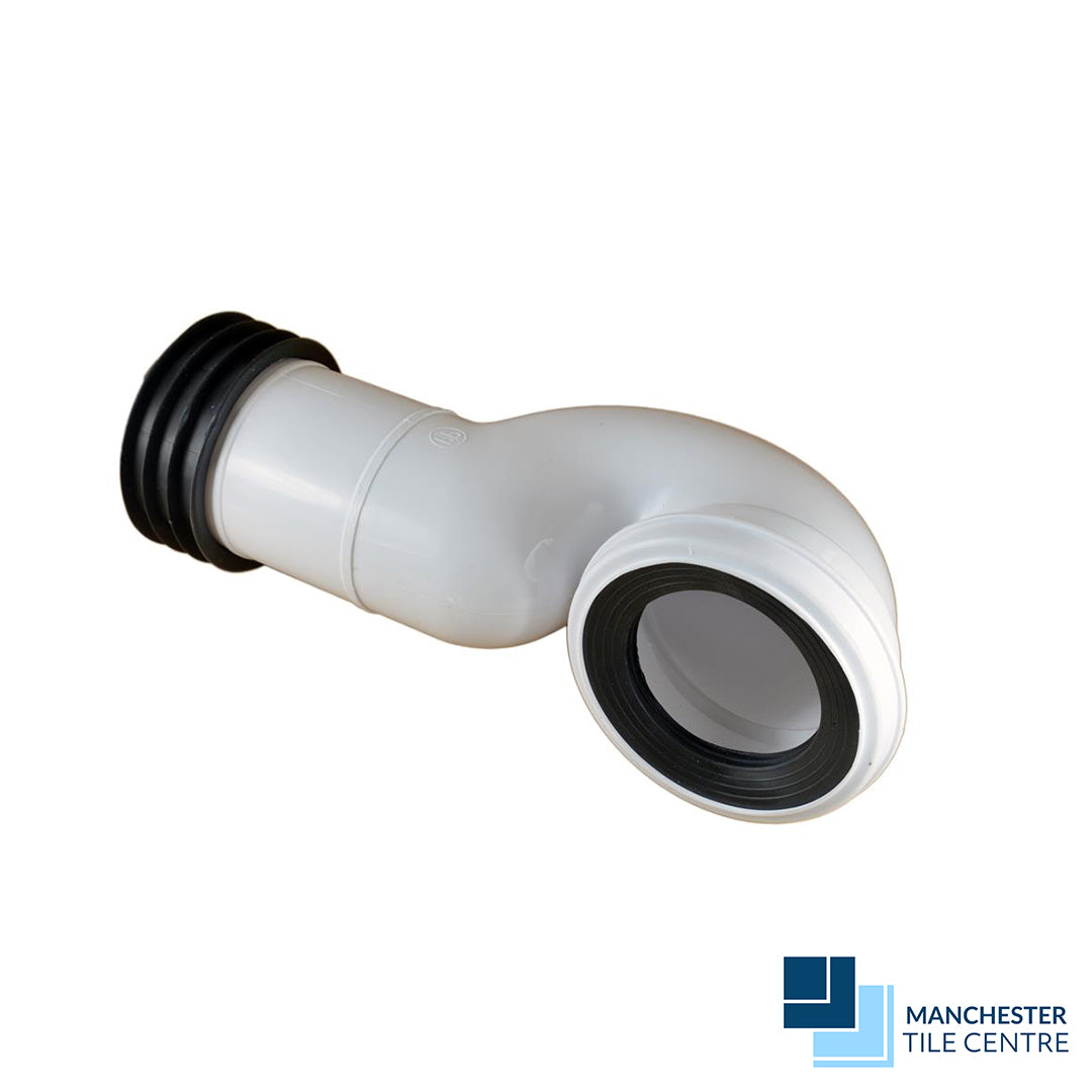 Swan Neck Pan Connector - Plumbing Supplies by Manchester Tile Centre