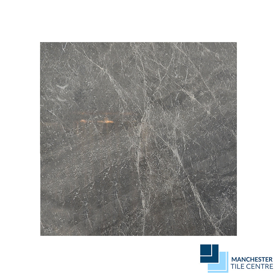 Stonela Dark Grey Wall and Floor Tiles by Manchester Tile Centre