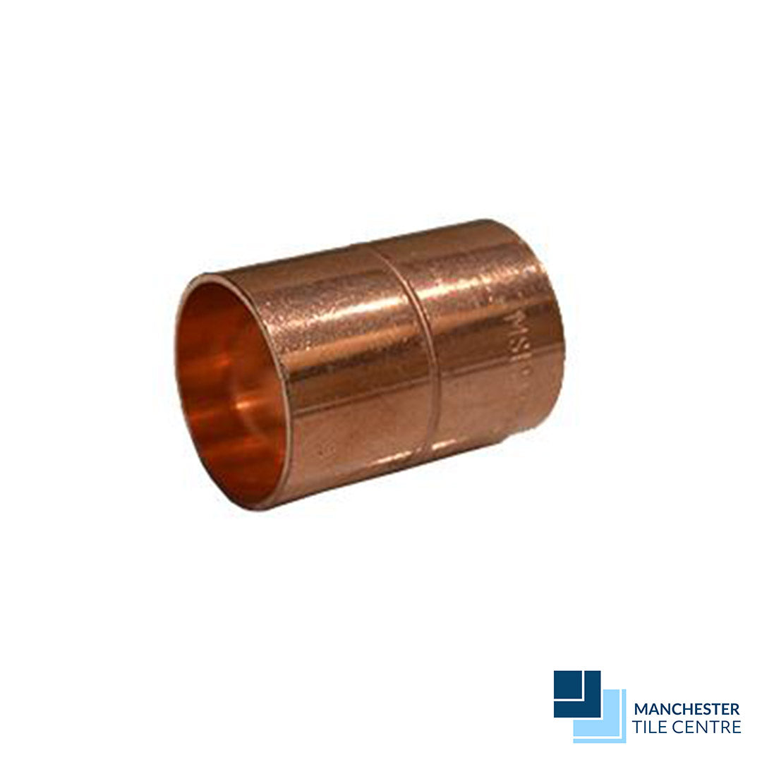 Straight Coupling End Feed - Plumbing Supplies by Manchester Tile Centre
