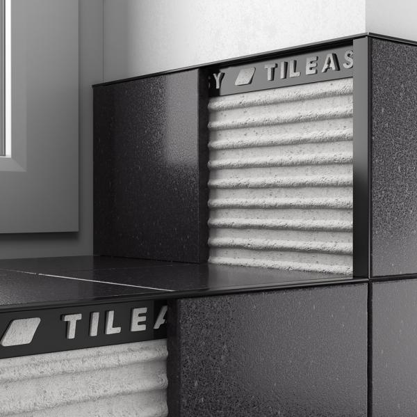 Square Edge Trim 12mm by Manchester Tile Centre