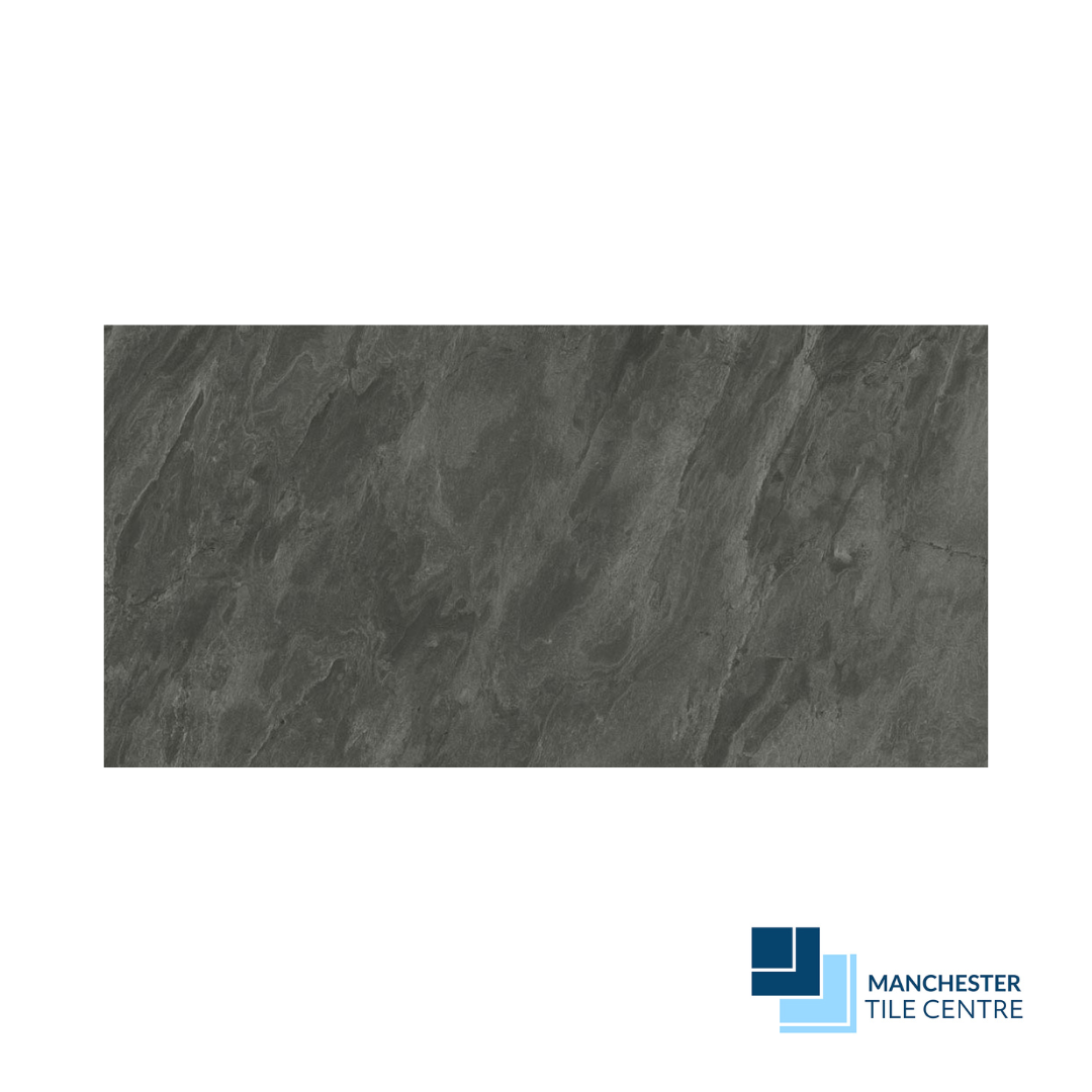 Vulcano Anthracite 60x120 Tile Range by Manchester Tile Centre