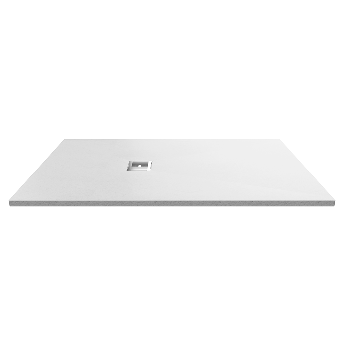 White Slate Slimline Shower Tray