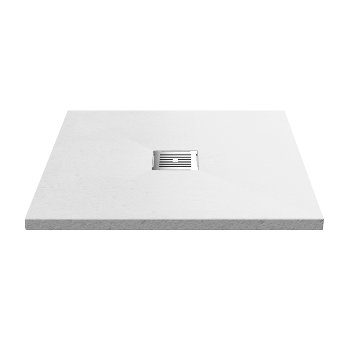 White Slate Slimline Shower Tray