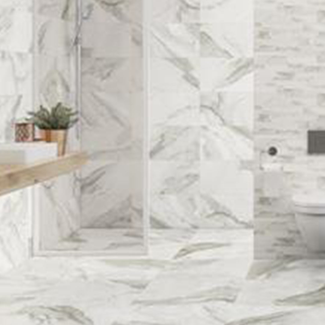 Calacatta Wall and Floor Tile Range by Manchester Tile Centre
