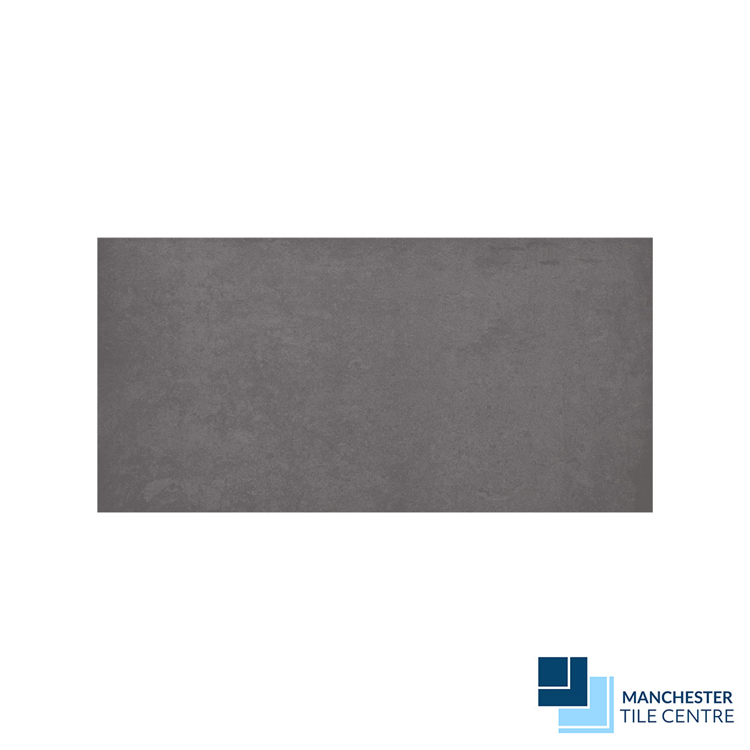 Domino Graphite Wall and Floor Tiles by Manchester Tile Centre
