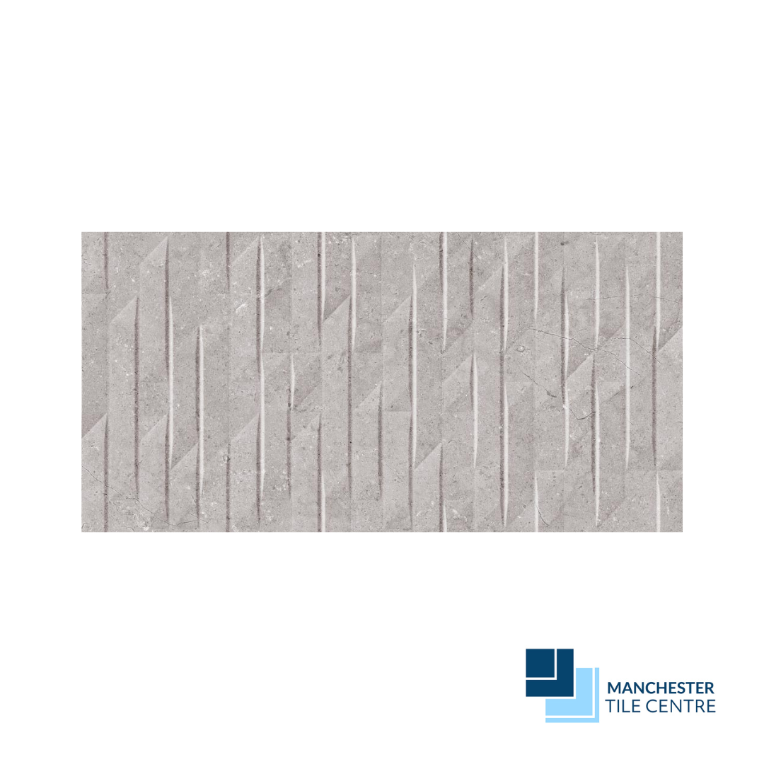 Dual Grey Decor Tile Range by Manchester Tile Centre