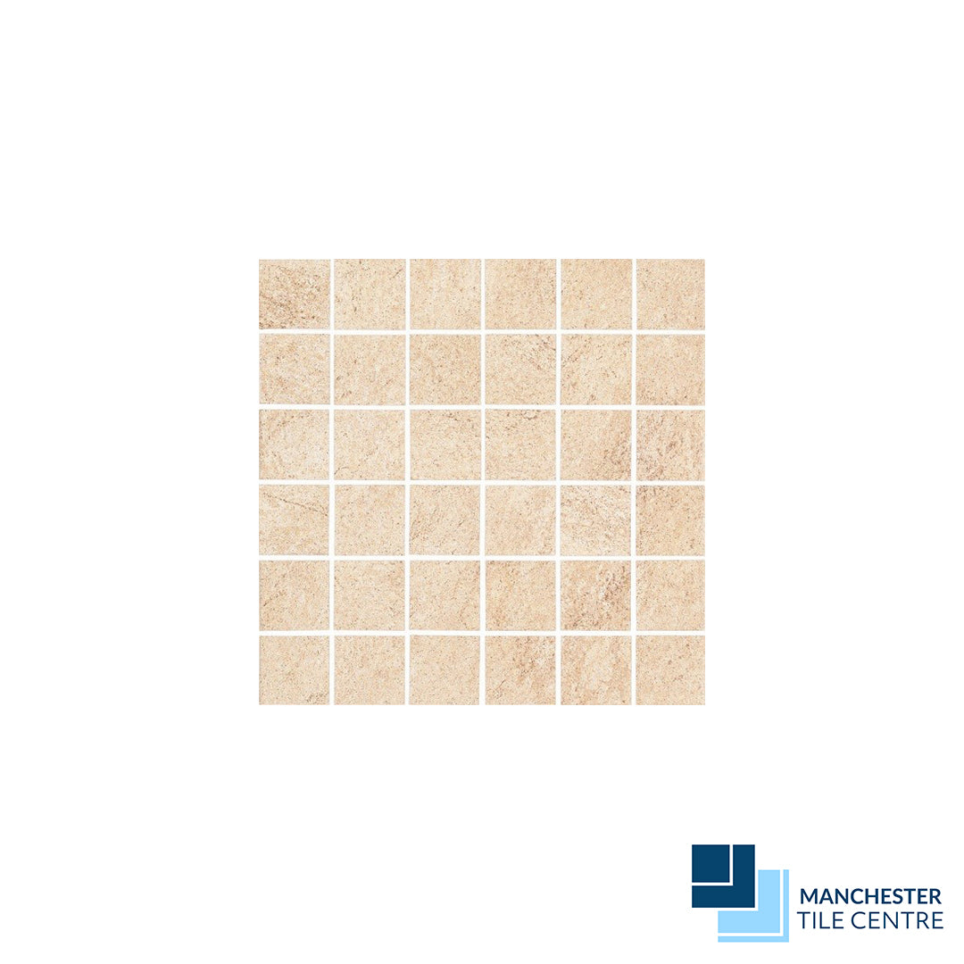 Karoo Beige Mosaic by Manchester Tile Centre