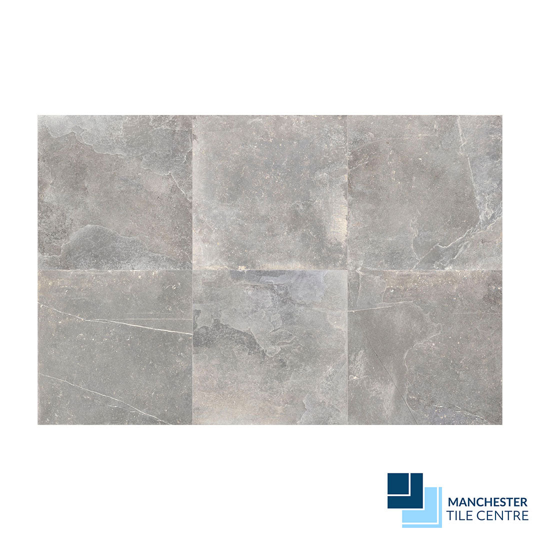 La Blue Grigio Wall and Floor Tile by Manchester Tile Centre