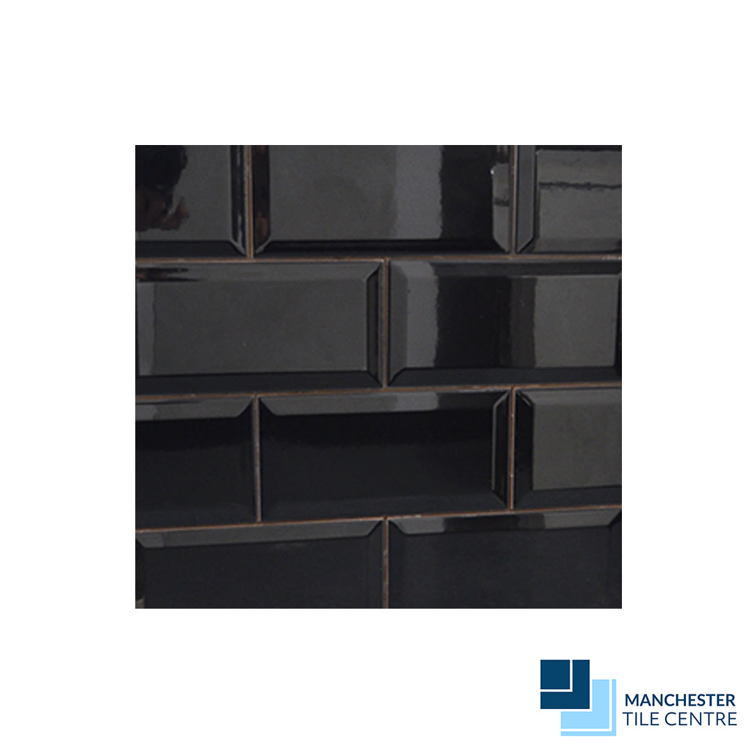 Metro Tiles Black by Manchester Tile Centre