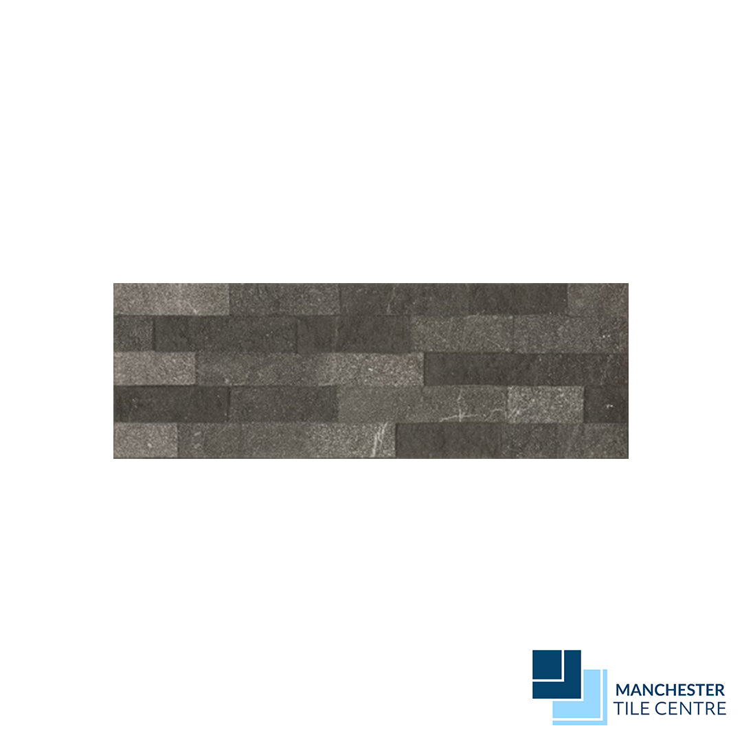 Navarra Anthracite Wall Tiles by Manchester Tile Centre