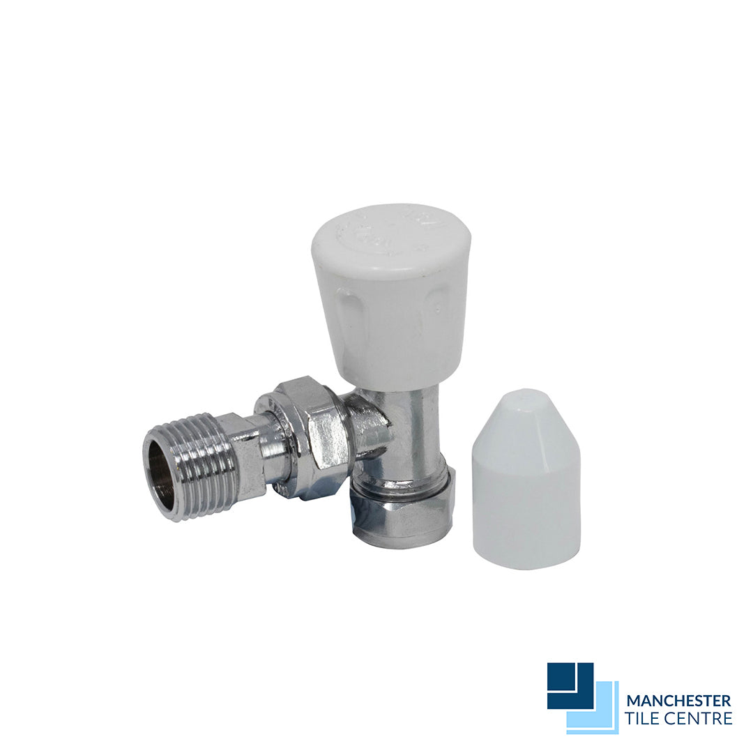 Pioneer Angled Rad Valves - Plumbing Supplies by Manchester Tile Centre
