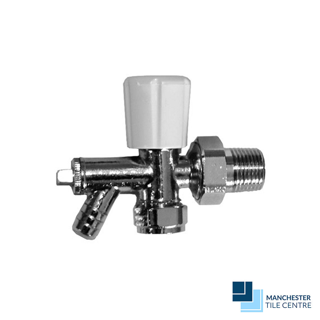 Pioneer Angled Rad Valves - Plumbing Supplies by Manchester Tile Centre