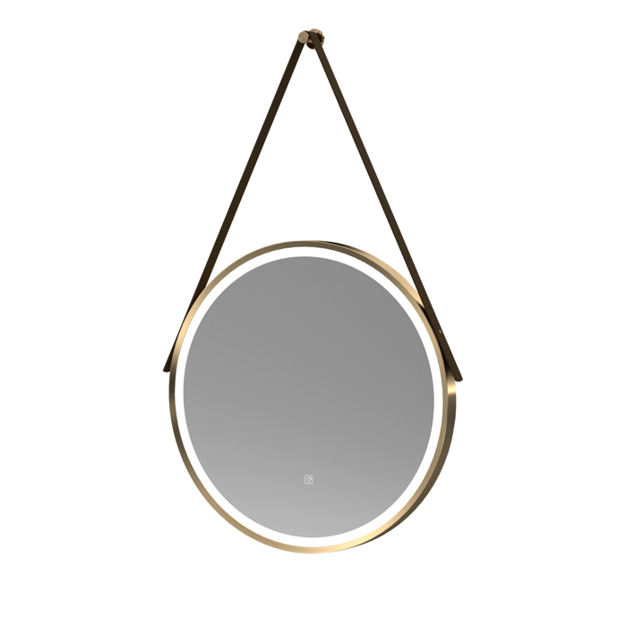 Round Illuminated Mirror