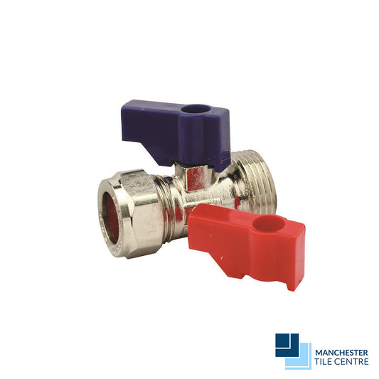 Straight Washing Machine Tap - Plumbing Supplies by Manchester Tile Centre