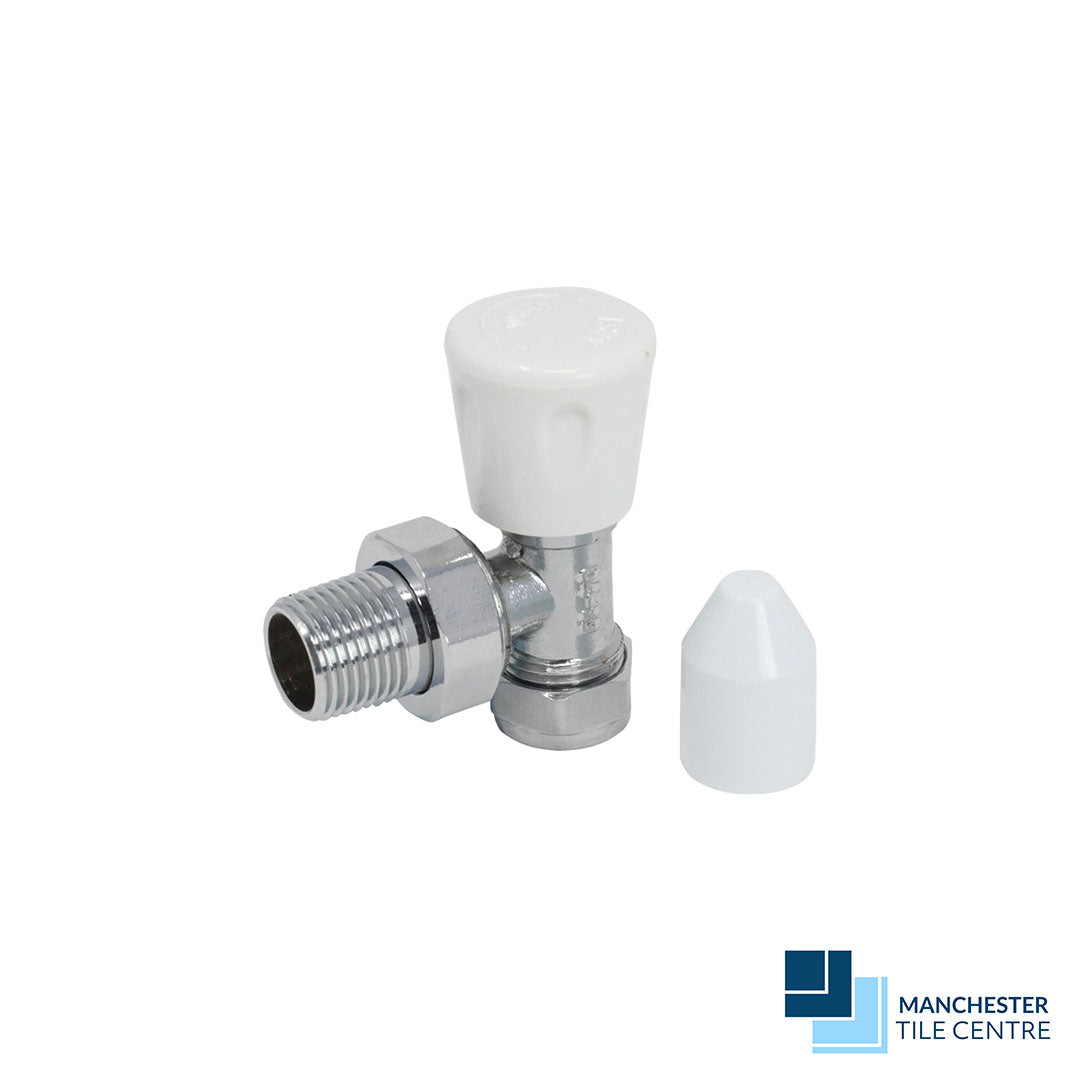 Angled Radiator Valves - Plumbing Supplies by Manchester Tile Centre