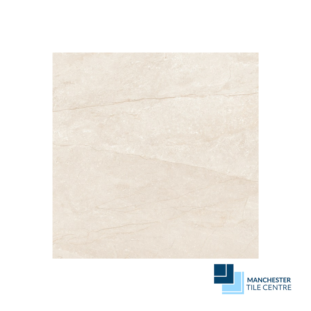 Wells Leviglass Ivory 60x60 by Manchester Tile Centre